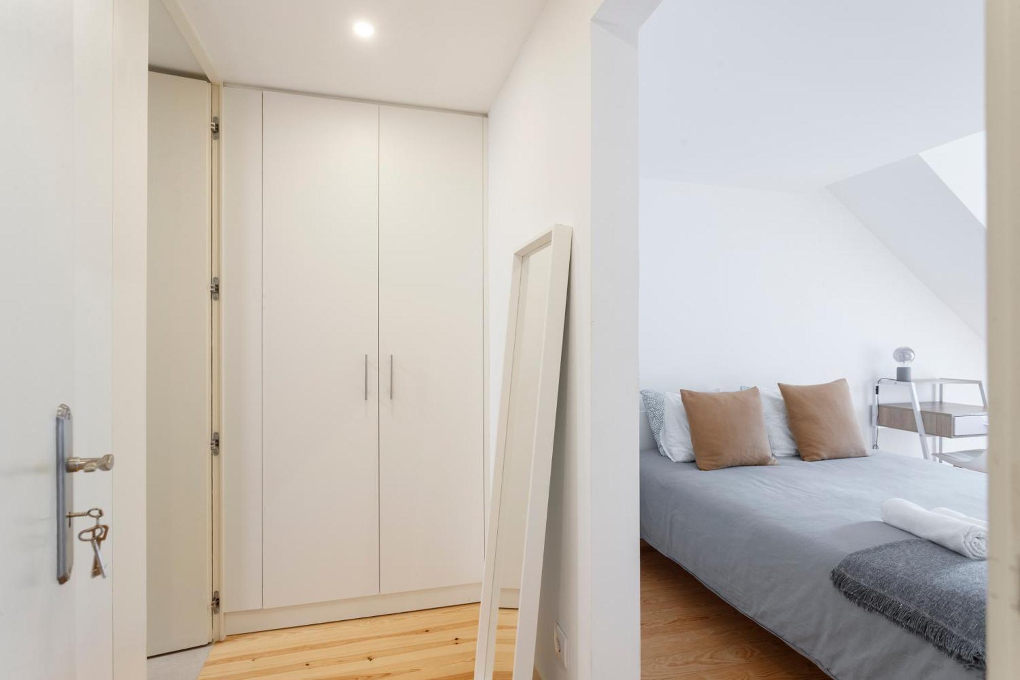 Séjour chez l'habitant Double With Private Wc In Shared House In Downtown Lisboa